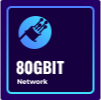 80Gbit network